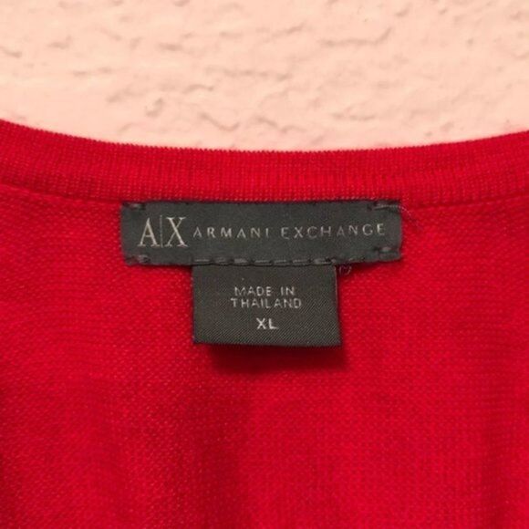 Armani Exchange red top - Picture 3 of 5